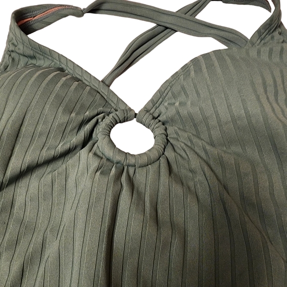 Kona Sol Sage Green One Piece Swimsuit Size S - Picture 8 of 11